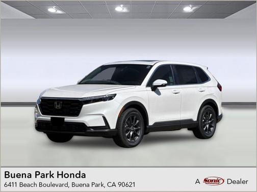Platinum White Pearl 2026 Honda CR-V EX-L 2WD
