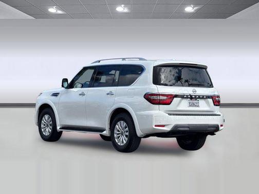 Aspen White Tricoat 2024 Nissan Armada SV 2WD