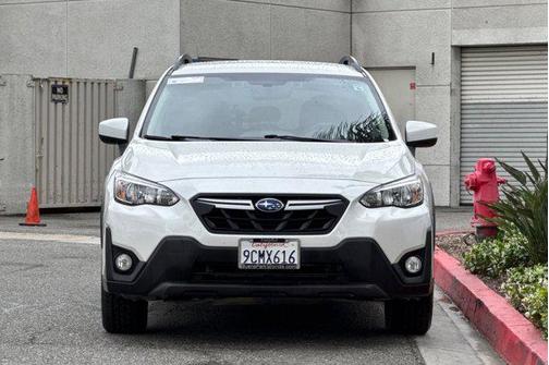 Crystal White Pearl 2023 Subaru Crosstrek Premium