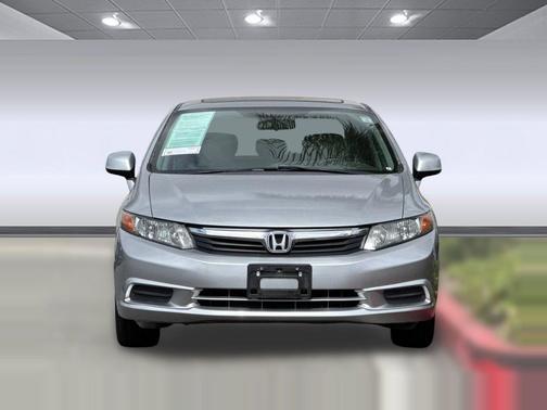 Silver 2012 Honda Civic EX-L
