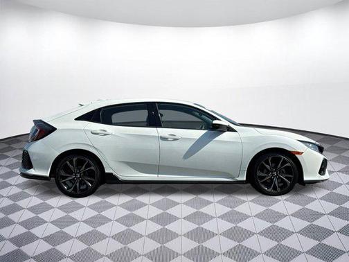 White Orchid Pearl 2019 Honda Civic Sport