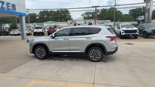 Shimmering Silver 2023 Hyundai SANTA FE Limited