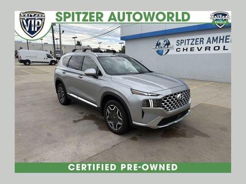 Shimmering Silver 2023 Hyundai SANTA FE Limited