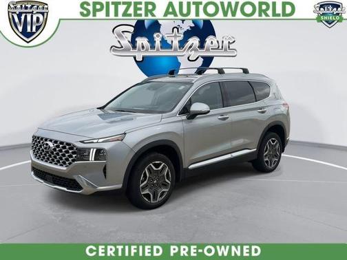 Shimmering Silver 2023 Hyundai SANTA FE Limited