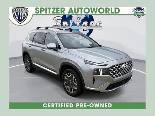 Shimmering Silver 2023 Hyundai SANTA FE Limited