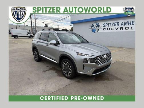 Shimmering Silver 2023 Hyundai SANTA FE Limited