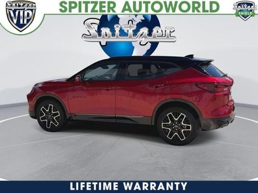 Red 2026 Chevrolet Blazer RS