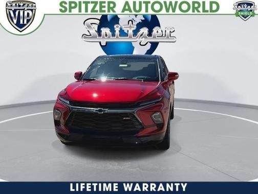 Red 2026 Chevrolet Blazer RS