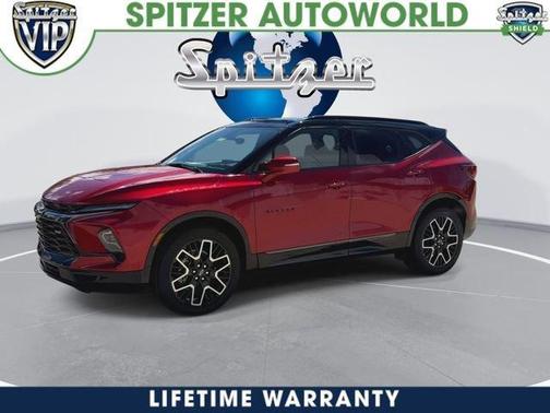 Red 2026 Chevrolet Blazer RS