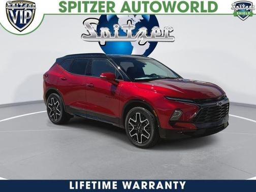 Red 2026 Chevrolet Blazer RS