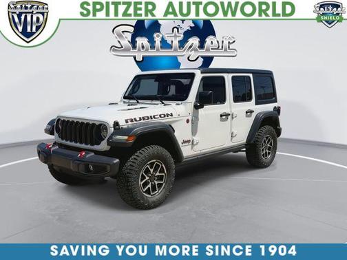 Bright White Clearcoat 2024 Jeep Wrangler Rubicon