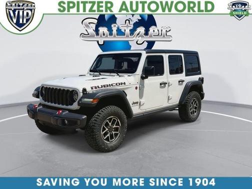 Bright White Clearcoat 2024 Jeep Wrangler Rubicon