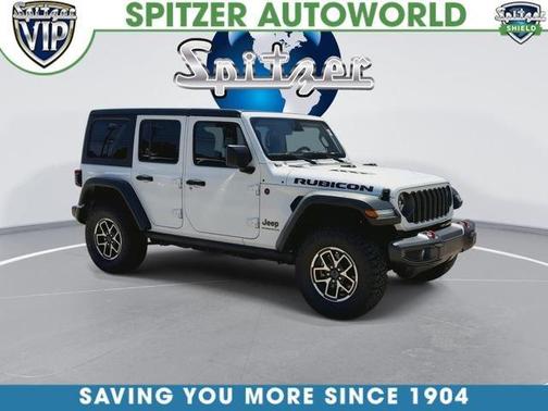 Bright White Clearcoat 2024 Jeep Wrangler Rubicon