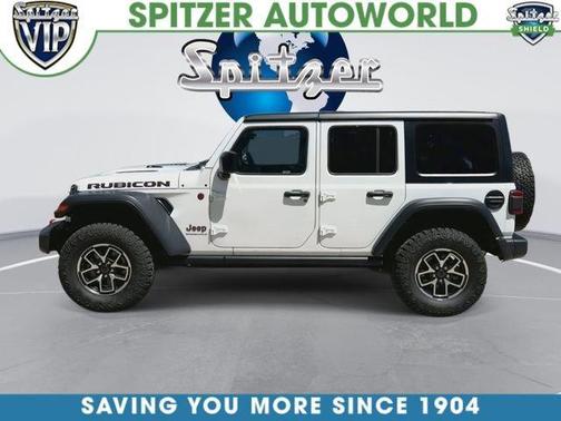 Bright White Clearcoat 2024 Jeep Wrangler Rubicon