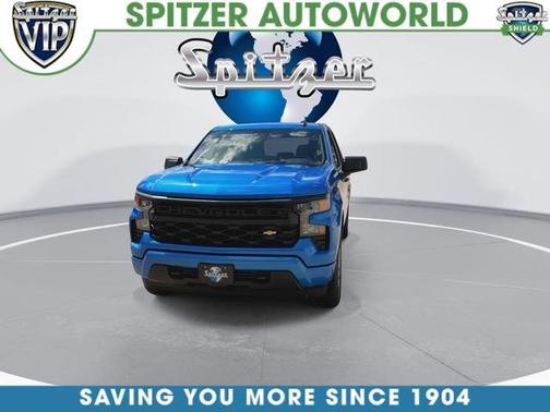 Rip Tide Blue 2025 Chevrolet Silverado 1500 Custom