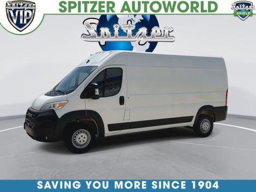 Bright White Clearcoat 2025 RAM ProMaster 3500 High Roof