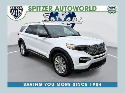 Oxford White 2021 Ford Explorer Limited