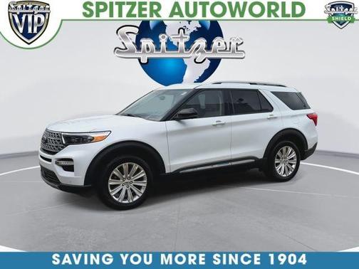 Oxford White 2021 Ford Explorer Limited