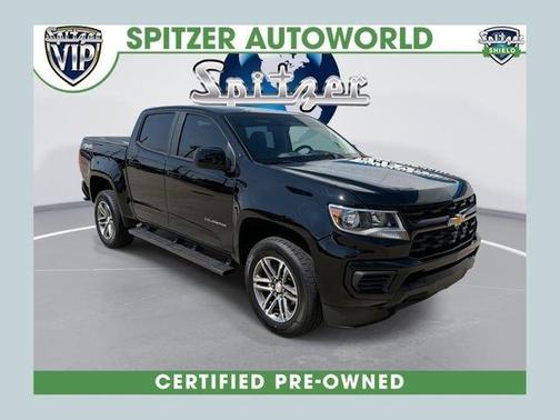 Black 2022 Chevrolet Colorado WT