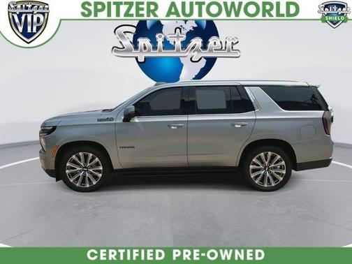 Sterling Gray Metallic 2025 Chevrolet Tahoe High Country