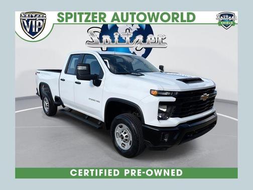 Summit White 2024 Chevrolet Silverado 2500 WT