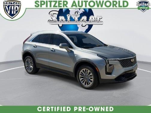 Silver Metallic 2024 Cadillac XT4 Premium Luxury