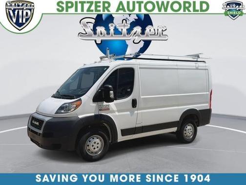 Bright White Clearcoat 2022 RAM ProMaster 1500 Low Roof