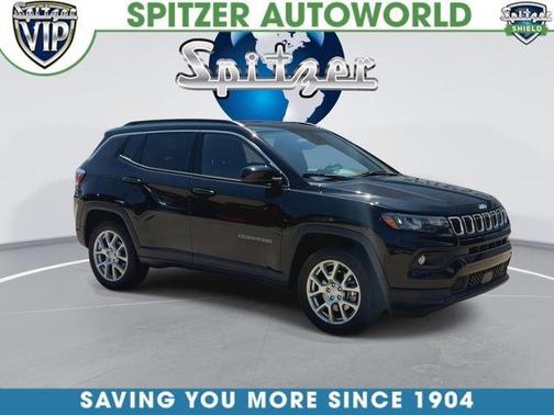 Diamond Black 2023 Jeep Compass Latitude Lux