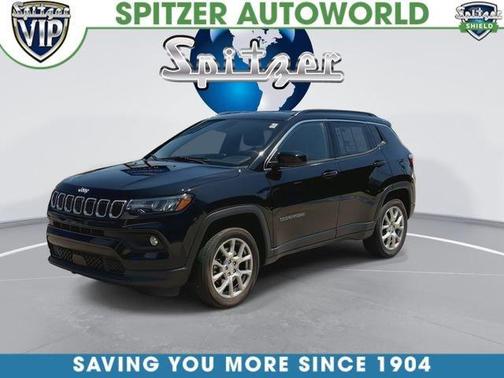 Diamond Black 2023 Jeep Compass Latitude Lux