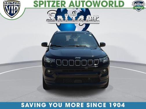 Diamond Black 2023 Jeep Compass Latitude Lux