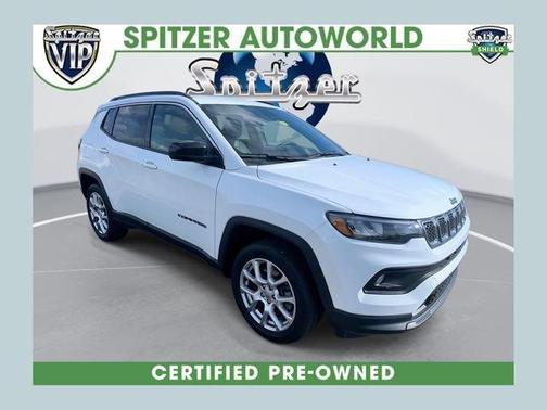 Bright White Clearcoat 2023 Jeep Compass Latitude Lux