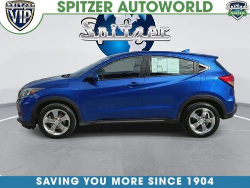 Aegean Blue Metallic 2018 Honda HR-V LX