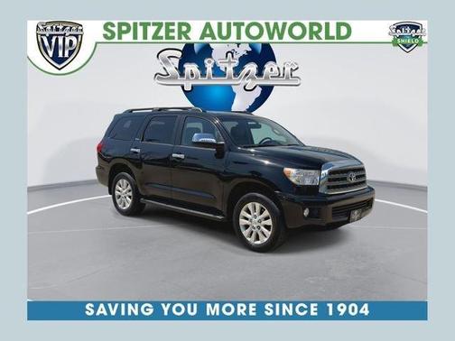 Black 2017 Toyota Sequoia Platinum