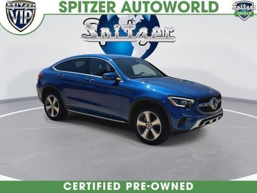 Starling Blue Metallic 2023 Mercedes-Benz GLC 300 4MATIC Coupe