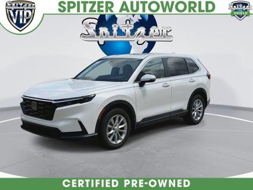 Platinum White Pearl 2024 Honda CR-V EX