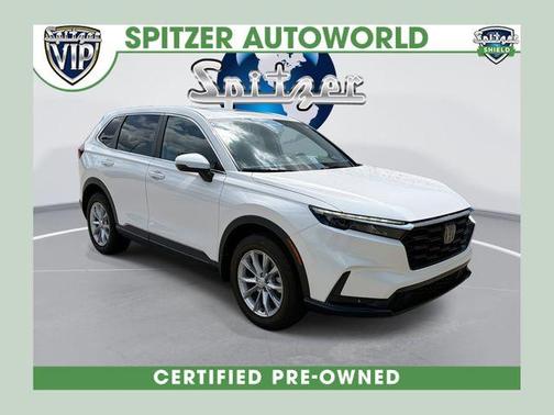 Platinum White Pearl 2024 Honda CR-V EX