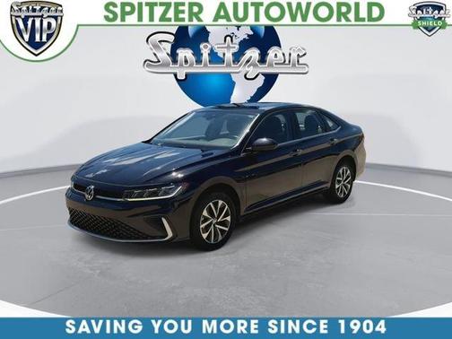 Deep Black Pearl Effect 2025 Volkswagen Jetta 1.5T S