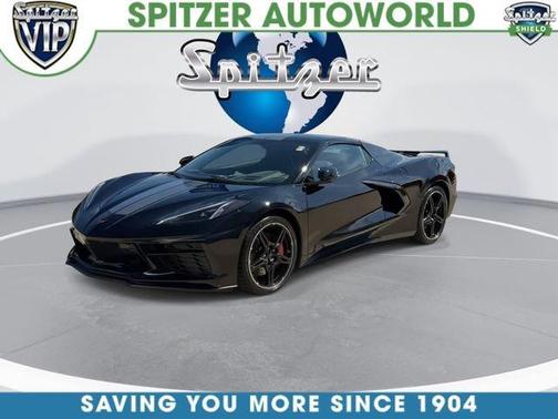 Black 2023 Chevrolet Corvette Stingray w/2LT
