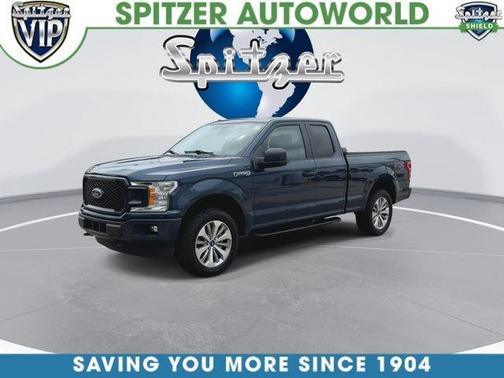 Lightning Blue 2018 Ford F-150 XL