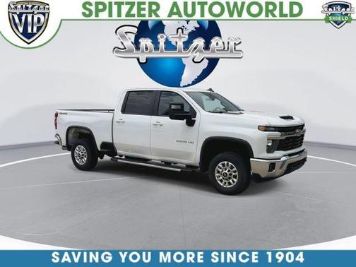 Summit White 2025 Chevrolet Silverado 2500 LT