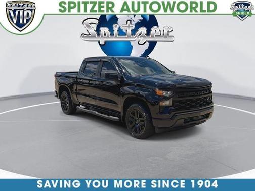 Black 2024 Chevrolet Silverado 1500 Custom