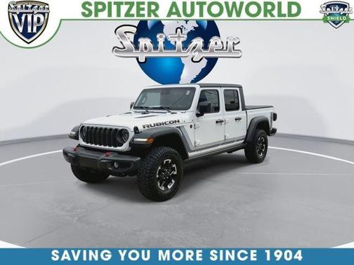 Bright White Clearcoat 2025 Jeep Gladiator Rubicon