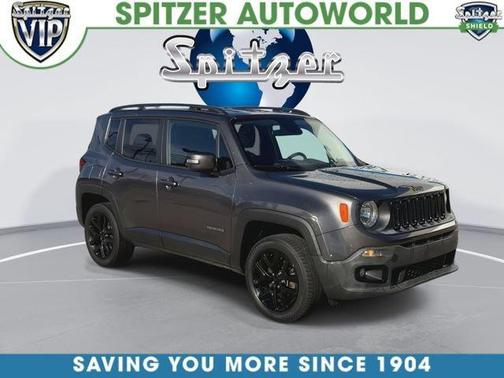 Granite Crystal Clearcoat Metallic 2017 Jeep Renegade Latitude
