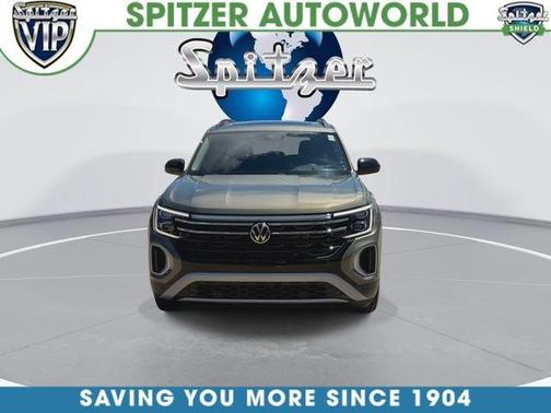Avocado Green 2024 Volkswagen Atlas 2.0T Peak Edition SE w/Technology