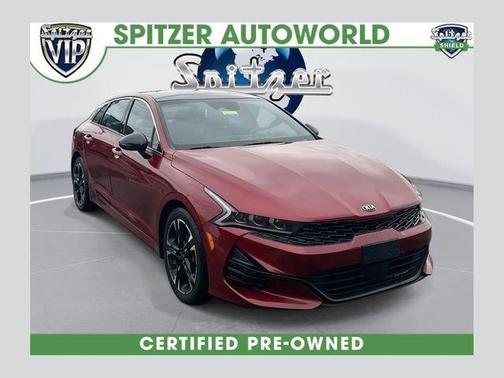 Passion Red 2021 Kia K5 GT-Line