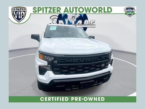 Summit White 2025 Chevrolet Silverado 1500 WT
