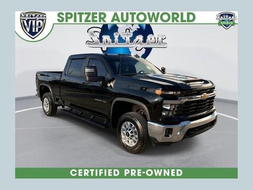 Black 2024 Chevrolet Silverado 2500 LT