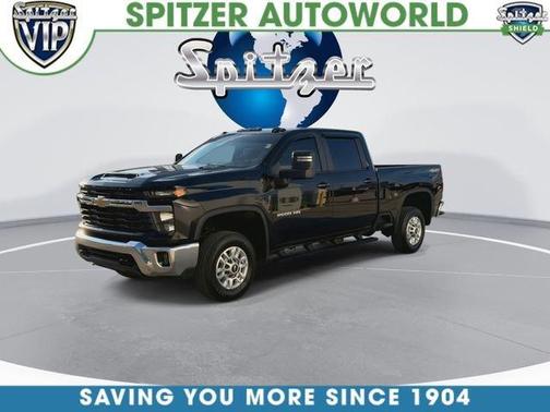 Black 2024 Chevrolet Silverado 2500 LT