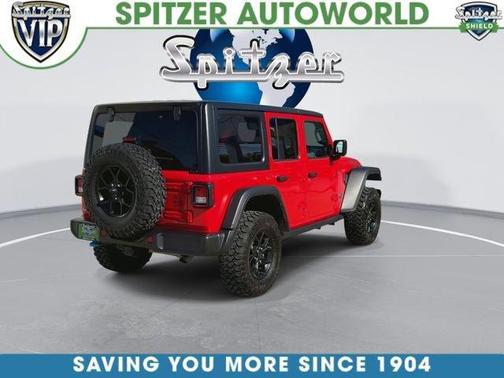 Firecracker Red Clearcoat 2024 Jeep Wrangler 4xe Sport