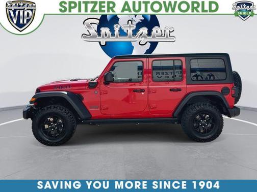Firecracker Red Clearcoat 2024 Jeep Wrangler 4xe Sport